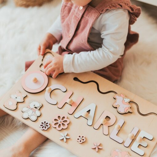 Personalized Montessori Busy Board A Sensory Adventure for Curious Toddlers - Image 3