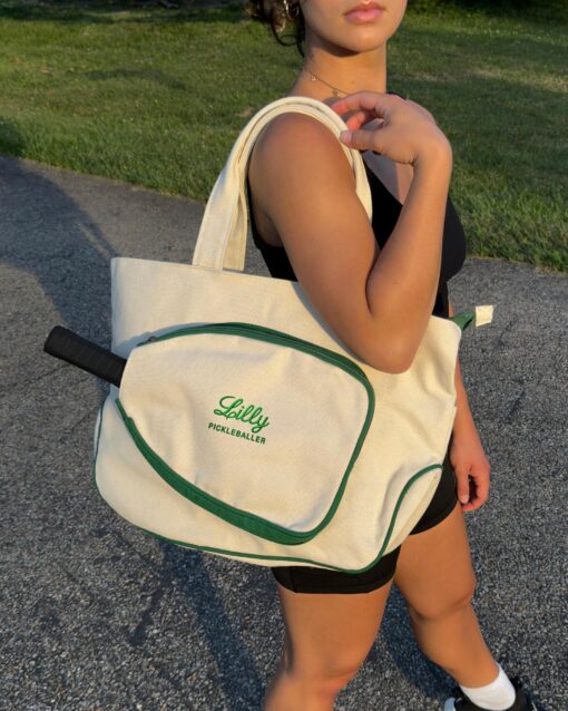 Personalized Pickleball Paradise Your Custom Monogrammed Duffel for Pickleball Perfection - Image 4