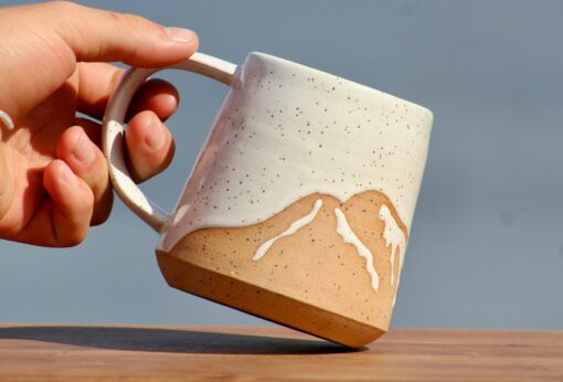 Celestial Sips from the Mountains Handmade Mug by Salt of the Earth Pottery - Image 4