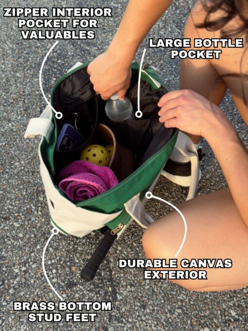 Personalized Pickleball Paradise Your Custom Monogrammed Duffel for Pickleball Perfection - Image 5