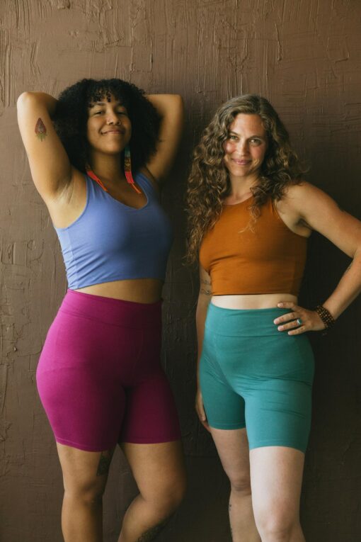 Organic Tencel Biker Shorts Sustainable and Stylish for Active Lifestyles - Image 4