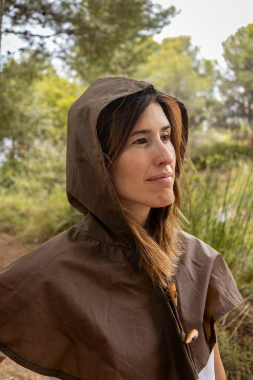 The Oilskin Hood Your Essential Companion for Outdoor Adventures and Bushcraft - Image 3