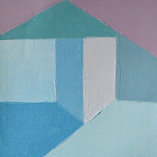 Original Geometric Canvas Painting Abstract Art for Modern Spaces - Image 2