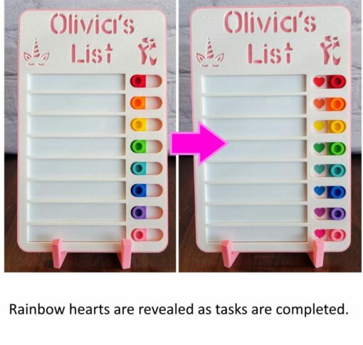 Rainbow Routine Revolution Empower Kids with Personalized Chore Charts - Image 4