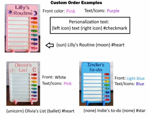 Rainbow Routine Revolution Empower Kids with Personalized Chore Charts - Image 6