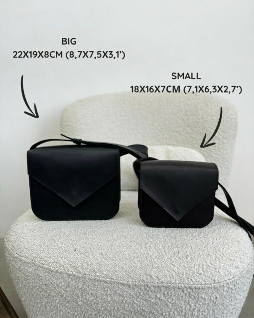 Azure Allure The Perfect Everyday Companion - Mini Leather Crossbody Purse - Image 5