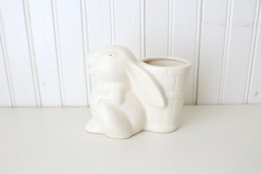 Vintage Uhl Pottery Bunny Rabbit Planter Mid-Century Charm for Your Indoor Oasis - Image 2