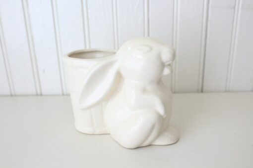 Vintage Uhl Pottery Bunny Rabbit Planter Mid-Century Charm for Your Indoor Oasis - Image 3