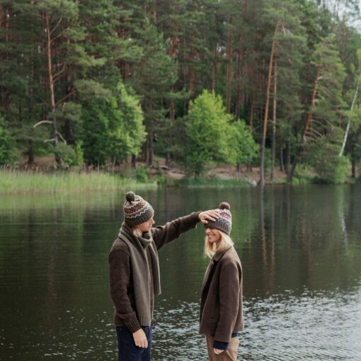 Ultra-Cozy Cashmere Merino Wool Beanie The Epitome of Warmth and Style - Image 5