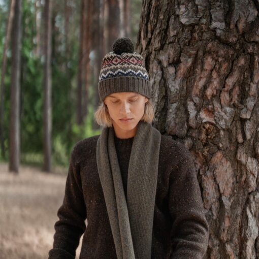 Ultra-Cozy Cashmere Merino Wool Beanie The Epitome of Warmth and Style - Image 6