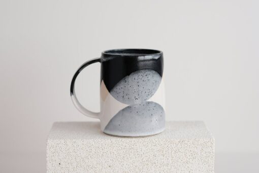 Winter's Embrace Handcrafted Stoneware Mug for 17oz of Cozy Warmth - Image 2