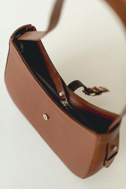 Personalized Boho Chic Elegant Brown Leather Summer Bag for Special Occasions - Image 6