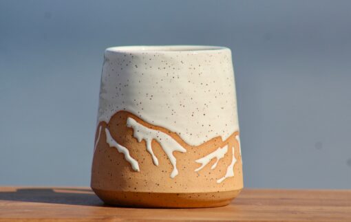 Celestial Sips from the Mountains Handmade Mug by Salt of the Earth Pottery - Image 3
