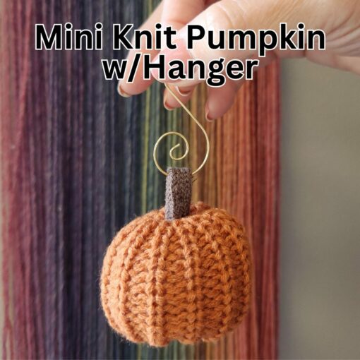 Autumnal Knit Pumpkin Trio Cozy Warmth for Fall Decor - Image 3