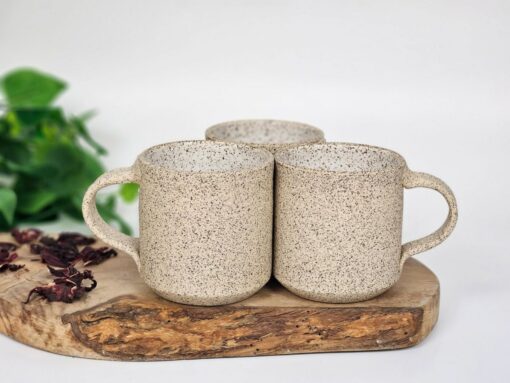 Artisan-Crafted Stoneware Coffee Mug A Speckle of Delight in Every Sip - Image 6