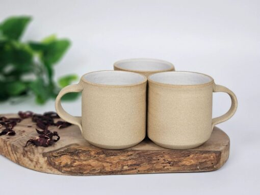 Artisan-Crafted Stoneware Coffee Mug Savor the Warmth of Handmade Charm - Image 5