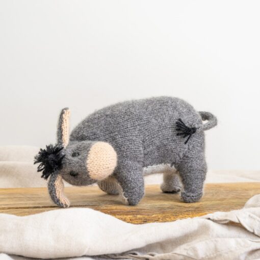 Eeyore Hand-Knitted Donkey A Timeless Companion from Claire Garland's Beloved Pattern - Image 4