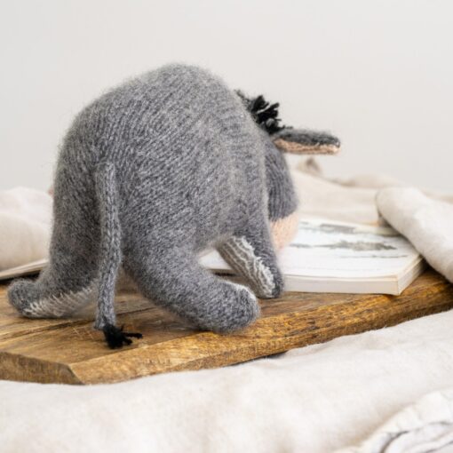 Eeyore Hand-Knitted Donkey A Timeless Companion from Claire Garland's Beloved Pattern - Image 6