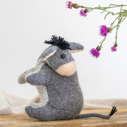 Eeyore Hand-Knitted Donkey A Timeless Companion from Claire Garland's Beloved Pattern - Image 3