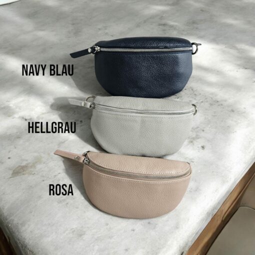 Genuine Leather Bum Bag Versatile Crossbody, Shoulder, or Belt Bag with Premium Leather Strap - Image 5