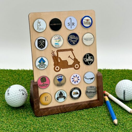 Personalized Golf Ball Marker Display The Perfect Gift for Golf Enthusiasts - Image 4