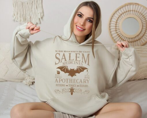 Bewitching Salem Apothecary Sweatshirt Unveil the Enchanting Spirit of Halloween - Image 2