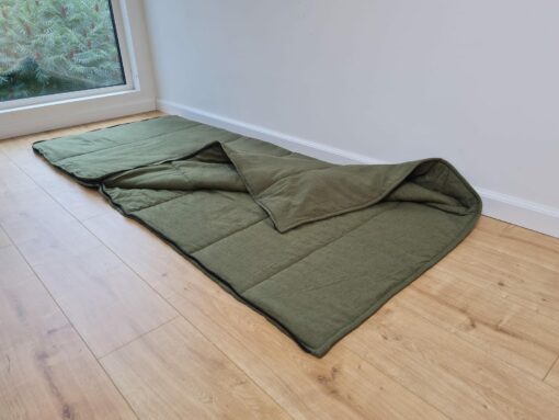 Organic HEMP Sleeping Bag Sustainable Slumber in Nature's Embrace - Image 5
