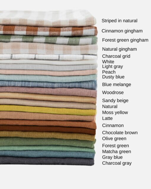 Luxurious Linen Bedding Set Indulge in the Comfort of Stone-Washed Linen - Image 5