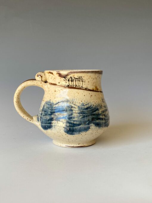 Distant Hills Symphony of Colors Ceramic Coffee Mug for a Vibrant Morning Ritual - Image 3