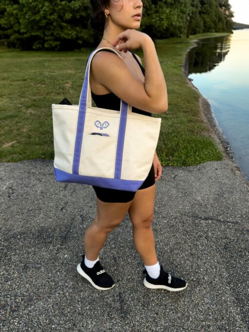 Embroidered Canvas Tote Personalized Monogrammed Beach Bag, Unique Gift for Her - Image 5