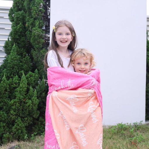 Personalized Baby Blanket Capture Precious Memories with a Unique Keepsake - Image 3