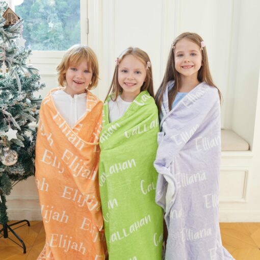 Personalized Baby Blanket Embroider Your Little One's Name for a Timeless Treasure - Image 2