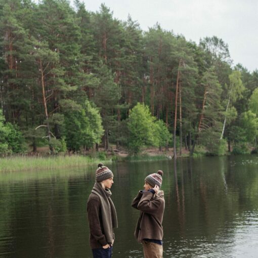 Ultra-Cozy Cashmere Merino Wool Beanie The Epitome of Warmth and Style - Image 4