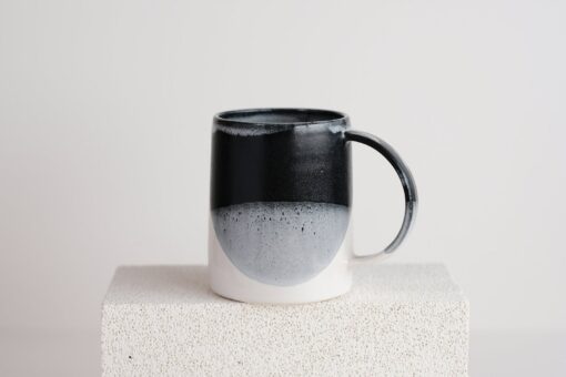 Winter's Embrace Handcrafted Stoneware Mug for 17oz of Cozy Warmth - Image 4