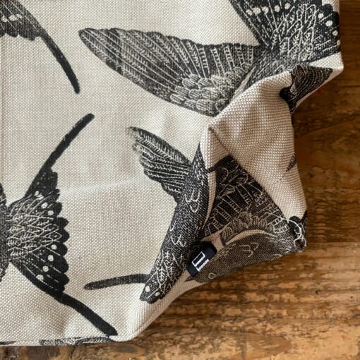 Birds of a Feather Handprinted Tote Bag for Nature Lovers - Image 3