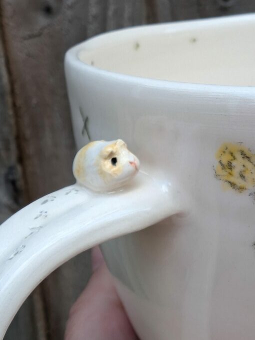 Guinea Pig Paradise A Cup of Dandelions, Pawprints, and Forget-Me-Nots - Image 3