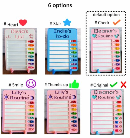 Rainbow Routine Revolution Empower Kids with Personalized Chore Charts - Image 5