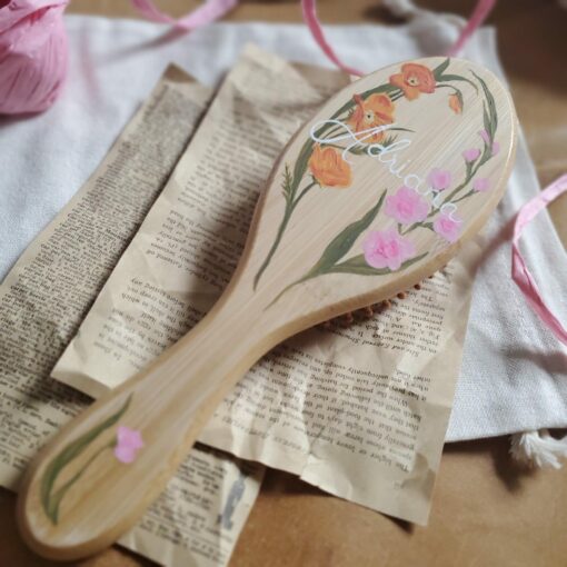 Personalized Handcrafted Keepsake Hairbrush A Cherished Gift for Little Ones - Image 6