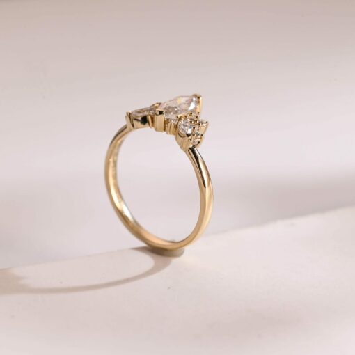 IGI Certified Marquise Lab-Grown Diamond Engagement Ring A Promise of Brilliance and Ethical Luxury - Image 6