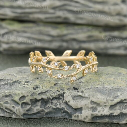 Exquisite Moissanite Eternity Band A Shimmering Symbol of Love and Commitment - Image 2