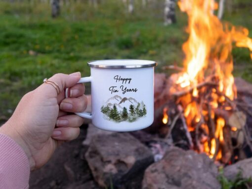 Personalized 10th Anniversary Mug A Decade of Love and Laughter - Image 5