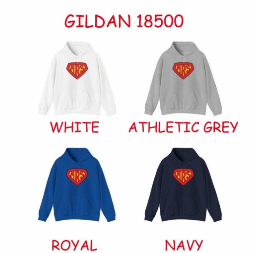 Superhero Mr. and Mrs. Hoodies Matching Couple's Hoodies for Festive Hero Gifts - Image 6