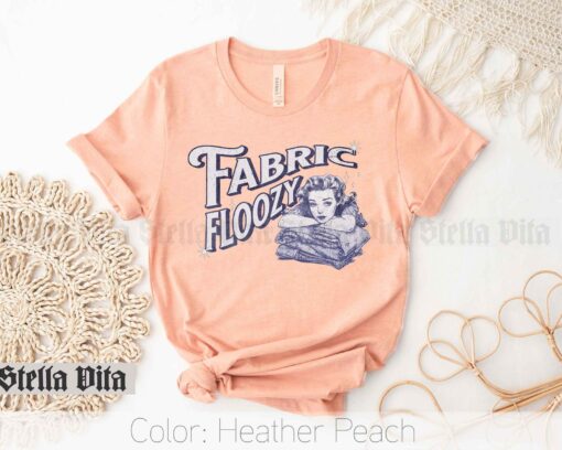 Quiltastically Funny Retro Sewing Shirt for Fabric-Loving Quilters - Image 6