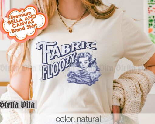 Quiltastically Funny Retro Sewing Shirt for Fabric-Loving Quilters - Image 4