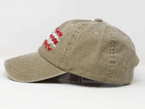 Patriotic Pride Hand-Embroidered USA Flag Baseball Cap for Summer Adventures - Image 3