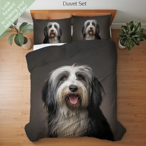 Snuggle Up with Your Beardie The Ultimate Bearded Collie Bedding Collection for Devoted Dog Lovers - Image 3