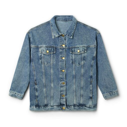 Soccer-Themed Denim Jacket Elevate Your Style, Unleash Your Passion - Image 2