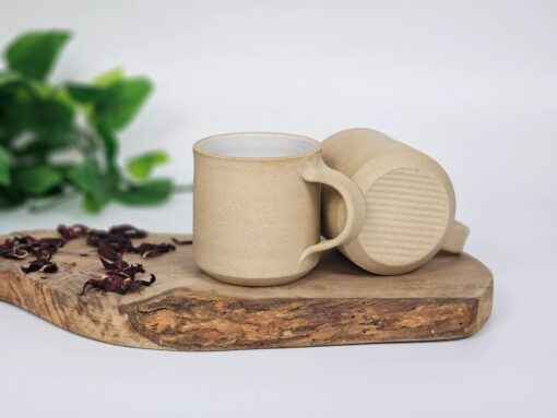 Artisan-Crafted Stoneware Coffee Mug Savor the Warmth of Handmade Charm - Image 4