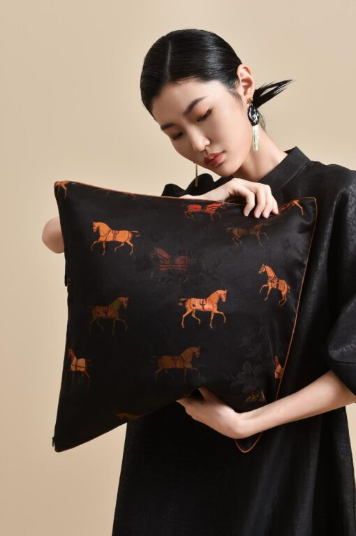 Luxurious Customizable 100% Mulberry Silk Pillow Covers Naturally Dyed, Made to Order - Image 6