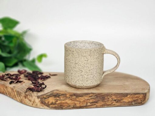 Artisan-Crafted Stoneware Coffee Mug A Speckle of Delight in Every Sip - Image 2